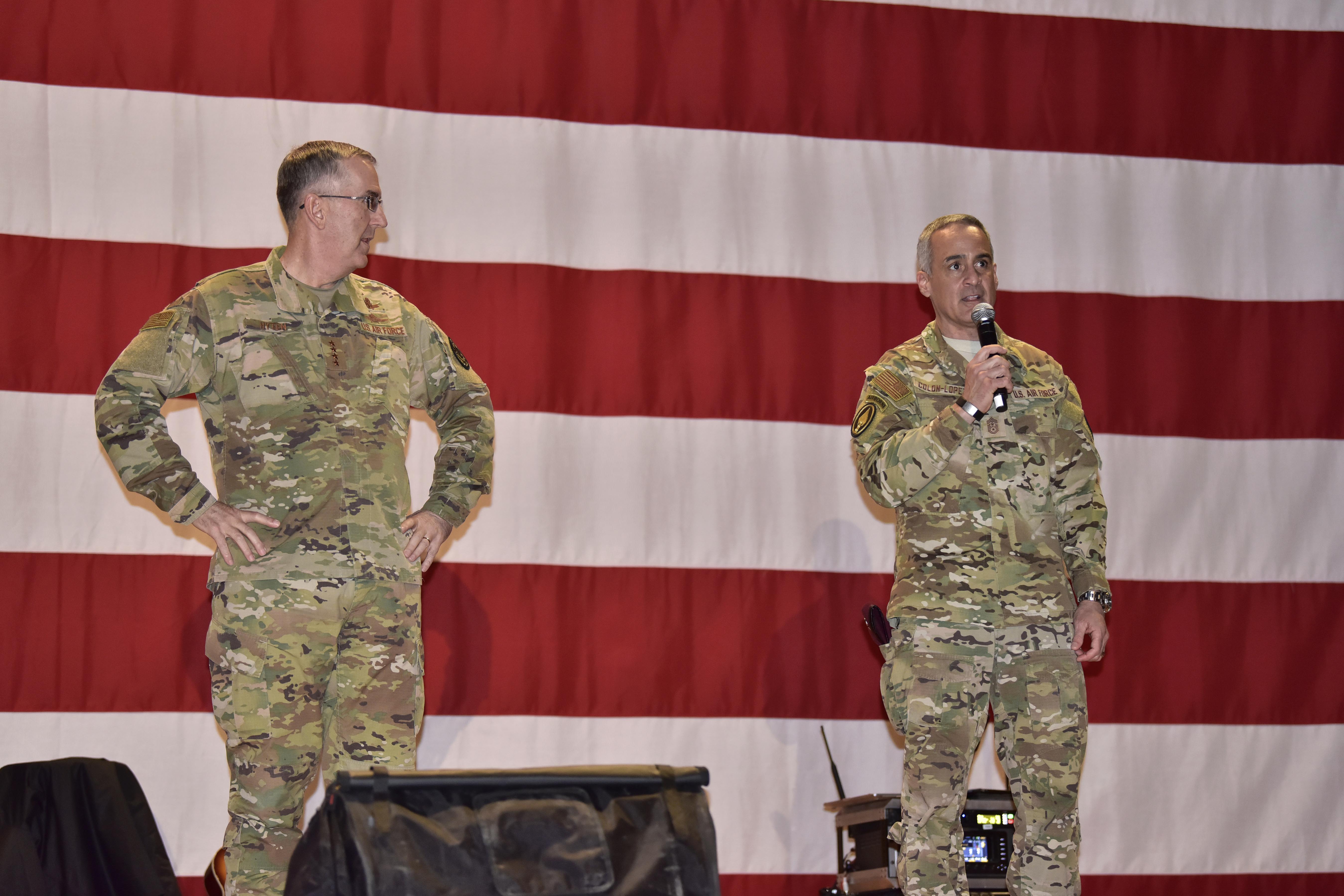 Senior DOD leaders, USO tour group visit Iceman Team > Eielson Air Force Base > Display