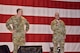 U.S. Air Force Gen. John E. Hyten, Vice Chairman of the Joint Chiefs of Staff, and Senior Enlisted Advisor to the Chairman, of the Joint Chiefs of Staff Ramón “CZ” Colón-López speak at a United Service Organizations show on Eielson Air Force Base Alaska, March 2, 2020. Hyten and Colón-López traveled to Eielson to talk with Airmen and see the 354th Fighter Wing and 168th Wing missions up-close. (U.S. Air Force photo by Senior Airman Beaux Hebert)