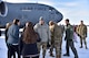 U.S. Air Force Gen. John E. Hyten, Vice Chairman of the Joint Chiefs of Staff, arrives at Eielson Air Force Base, Alaska, March 2, 2020. Hyten traveled with Senior Enlisted Advisor to the Chairman of the Joint Chiefs of Staff Ramón “CZ” Colón-López and the United Service Organizations on a tour through various installations. (U.S. Air Force photo by Senior Airman Beaux Hebert)