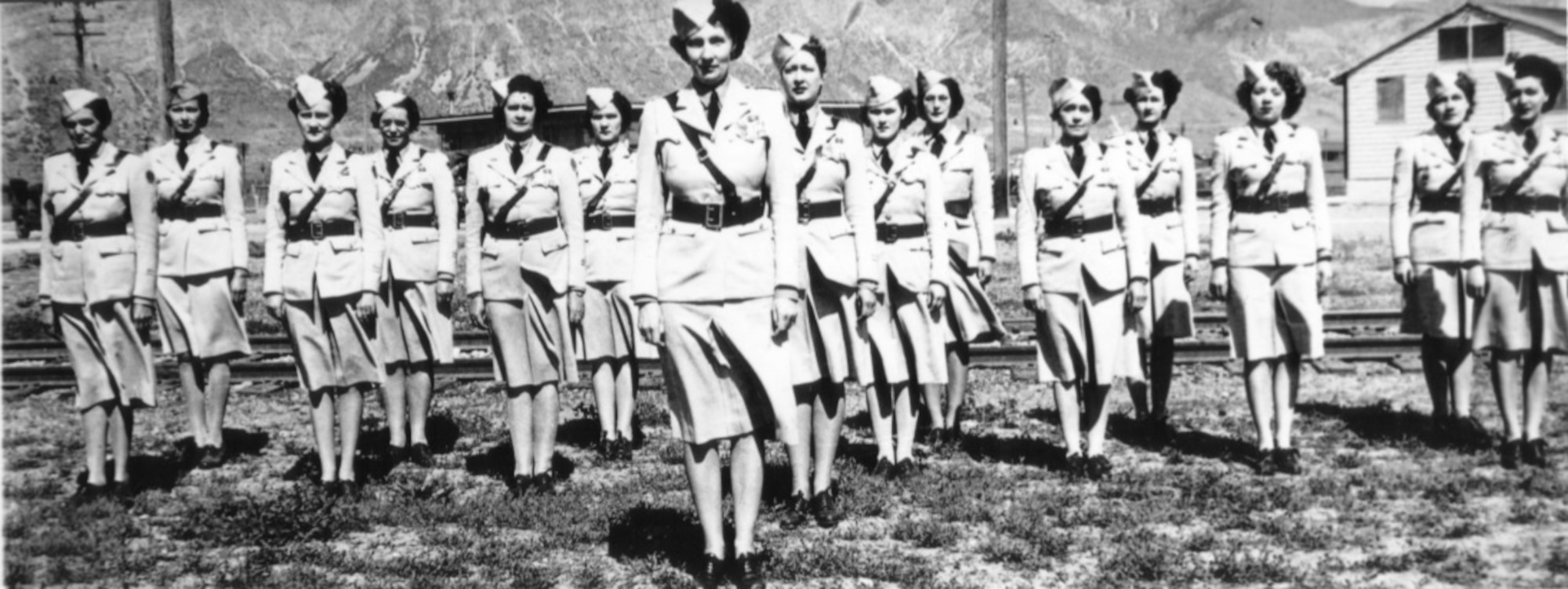 The 907th Women’s Army Auxiliary Corps (WAAC) Post Headquarters Company activated at Hill Field on July 15, 1943.
