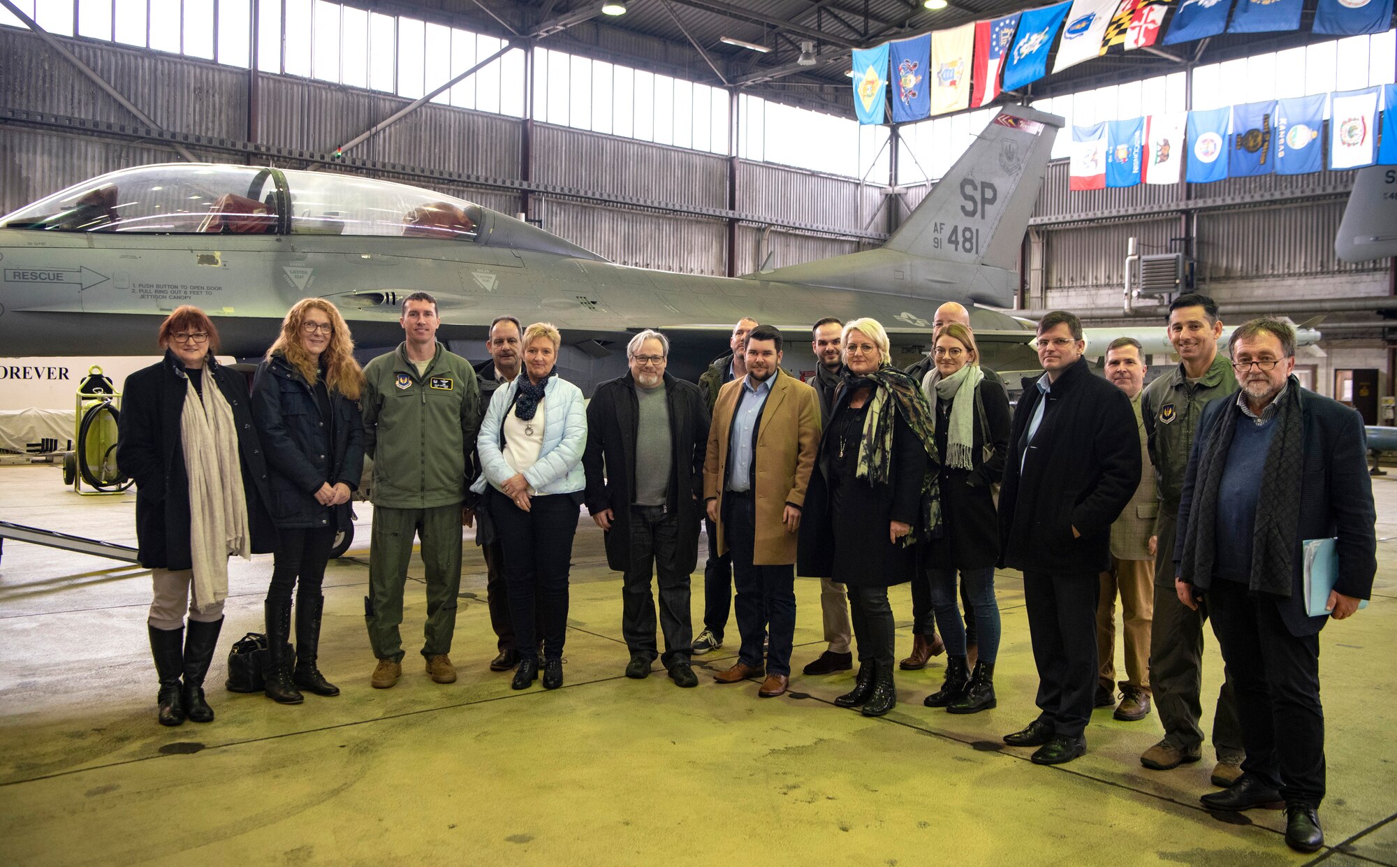 Saarland parliamentarians visit Spangdahlem Air Base