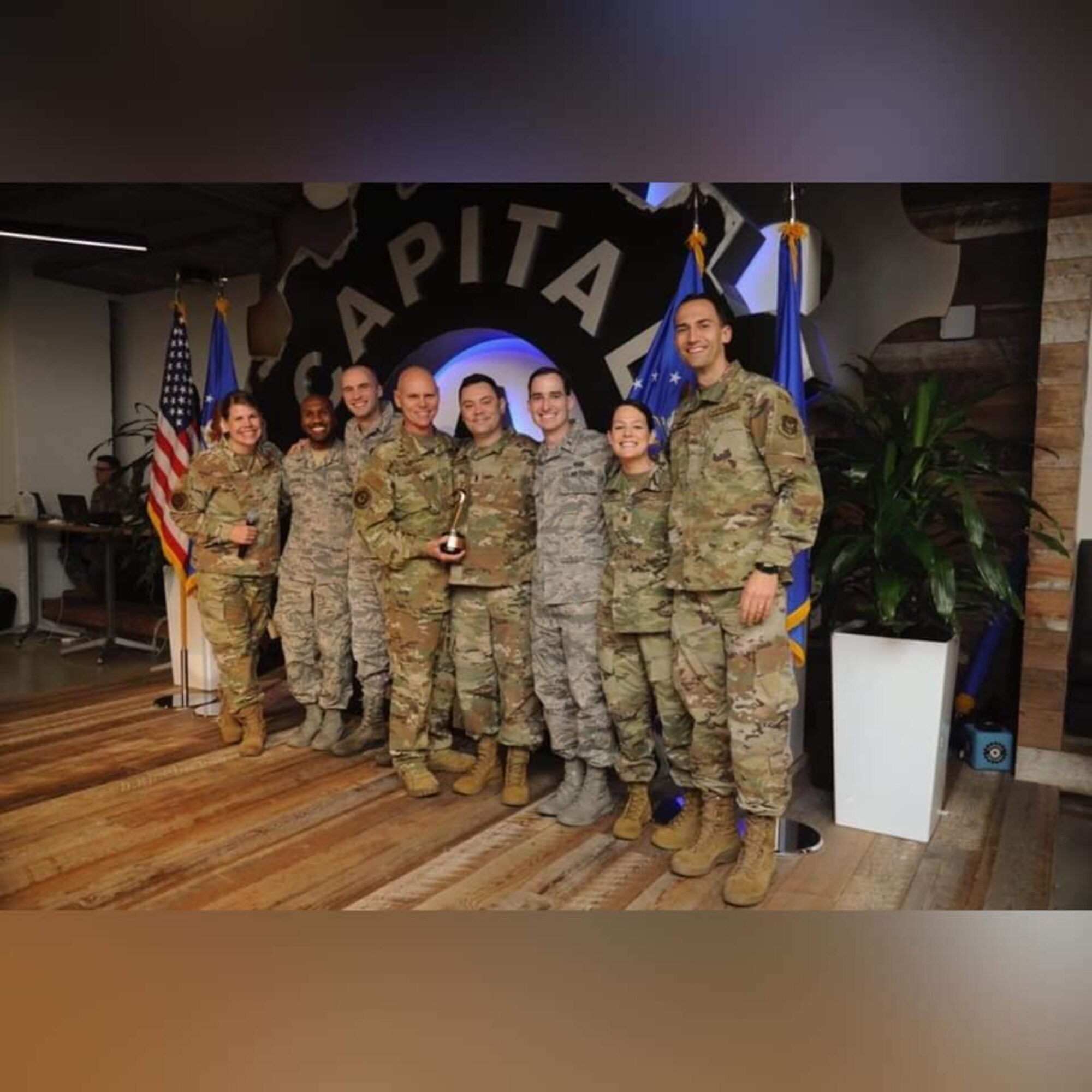Brig. Gen. Rick Kemble, who was once commander of the 94th Airlift Wing, was named the 2019 AFRC Public Affairs champion.He was recognized for outstanding support to the PA team during his time as commander. (Courtesy photo)