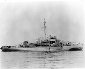 A scan of a photo of USCGC Eastwind