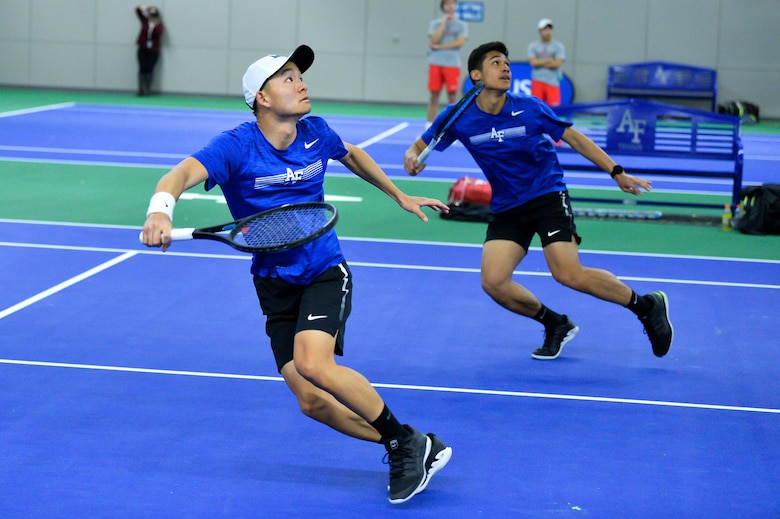 U.S. Air Force Academy cadet tennis doubles partners