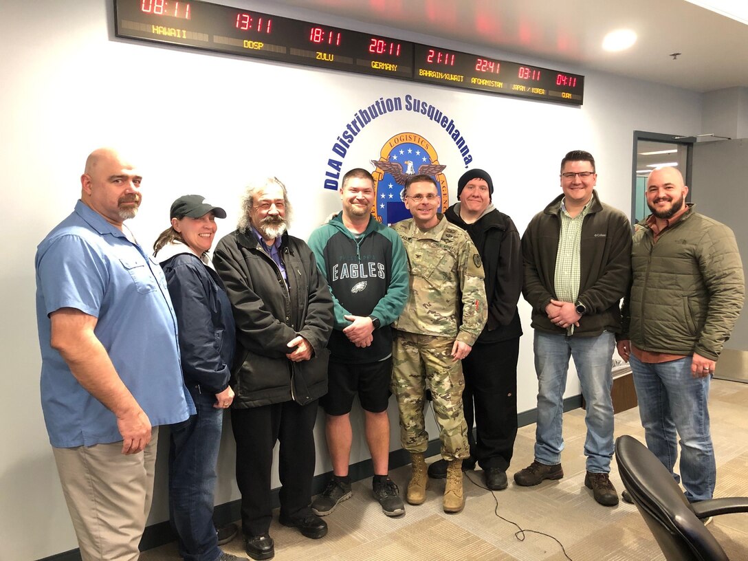 Defense Distribution Center Susquehanna team awarded for security focus