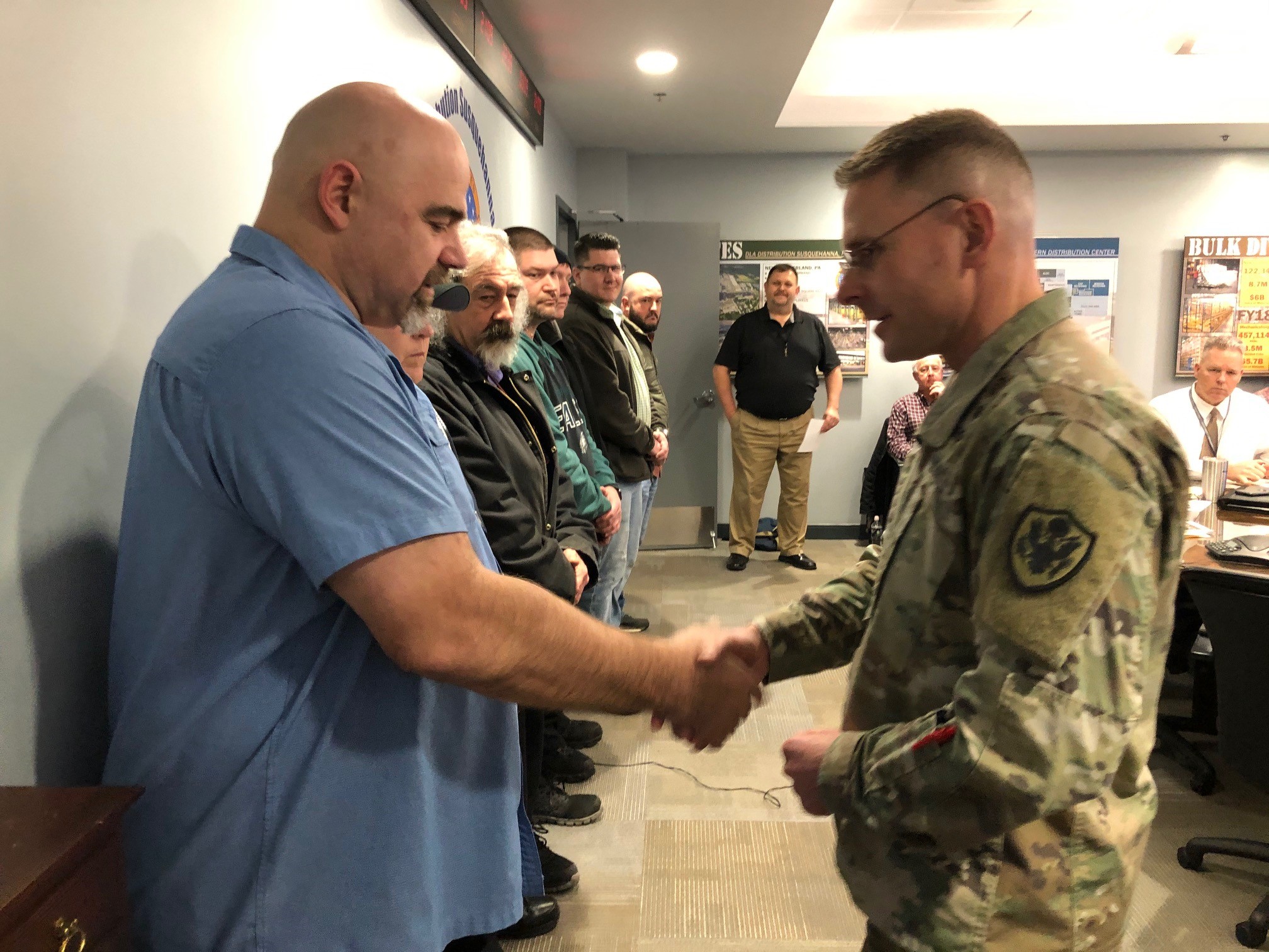 Defense Distribution Center Susquehanna team awarded for security focus