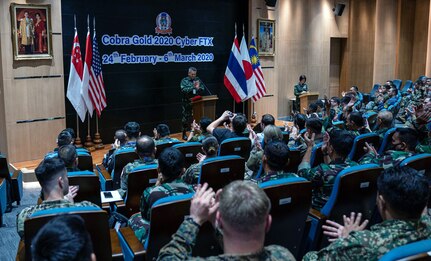 Cyber Operators Join Together during Cobra Gold 20