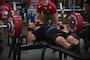U.S. Marine Corps athlete competes in the 2020 Marine Corps Trials powerlifting competition at Marine Corps Base Camp Pendleton, Calif., March 4. The Marine Corps Trials promotes recovery and rehabilitation through adaptive sports participation and develops camaraderie among recovering service members and veterans.