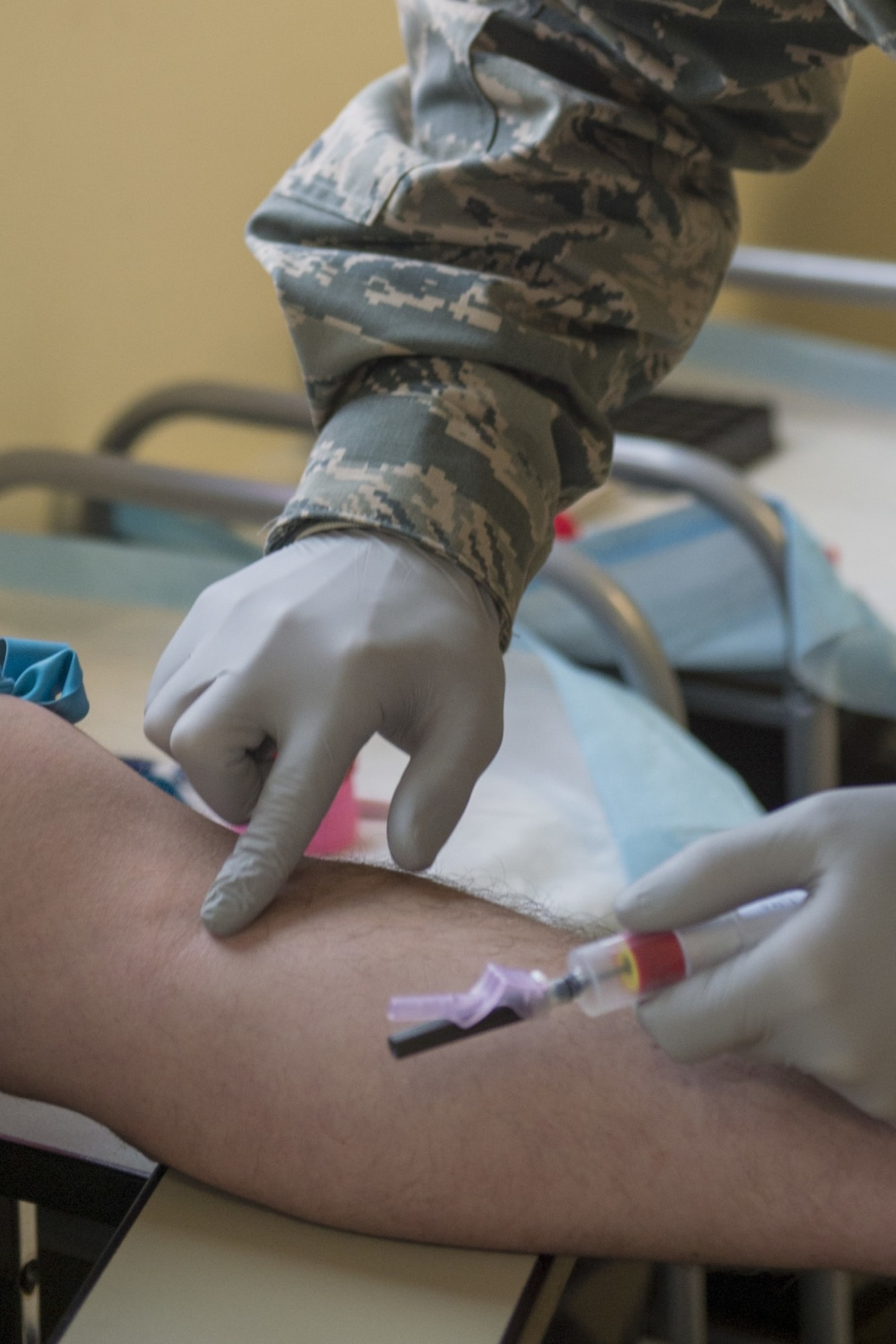 The 124th Medical Group hosted a pre-deployment medical processing line