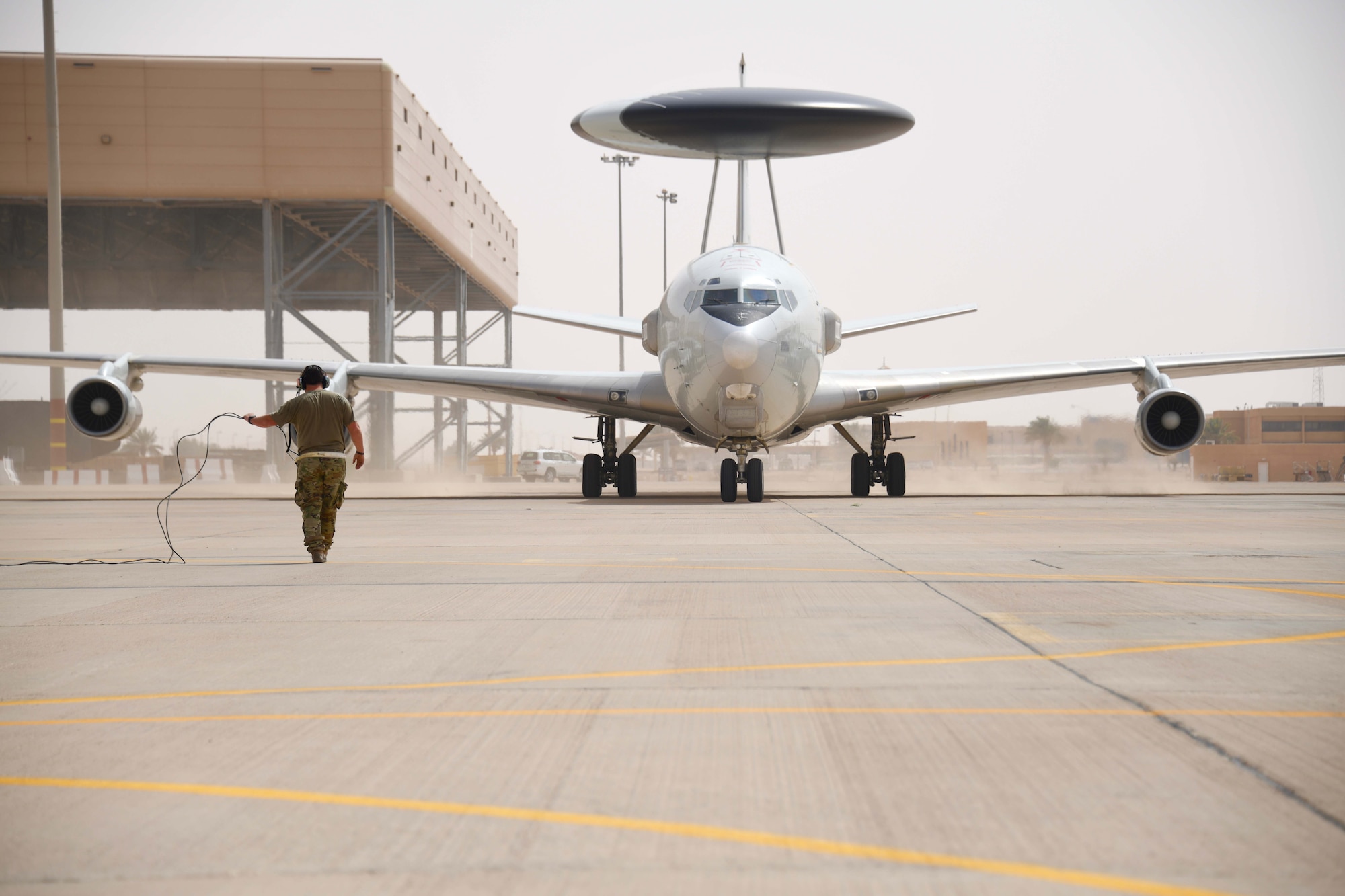 AWACS test rapid deployment capability at PSAB