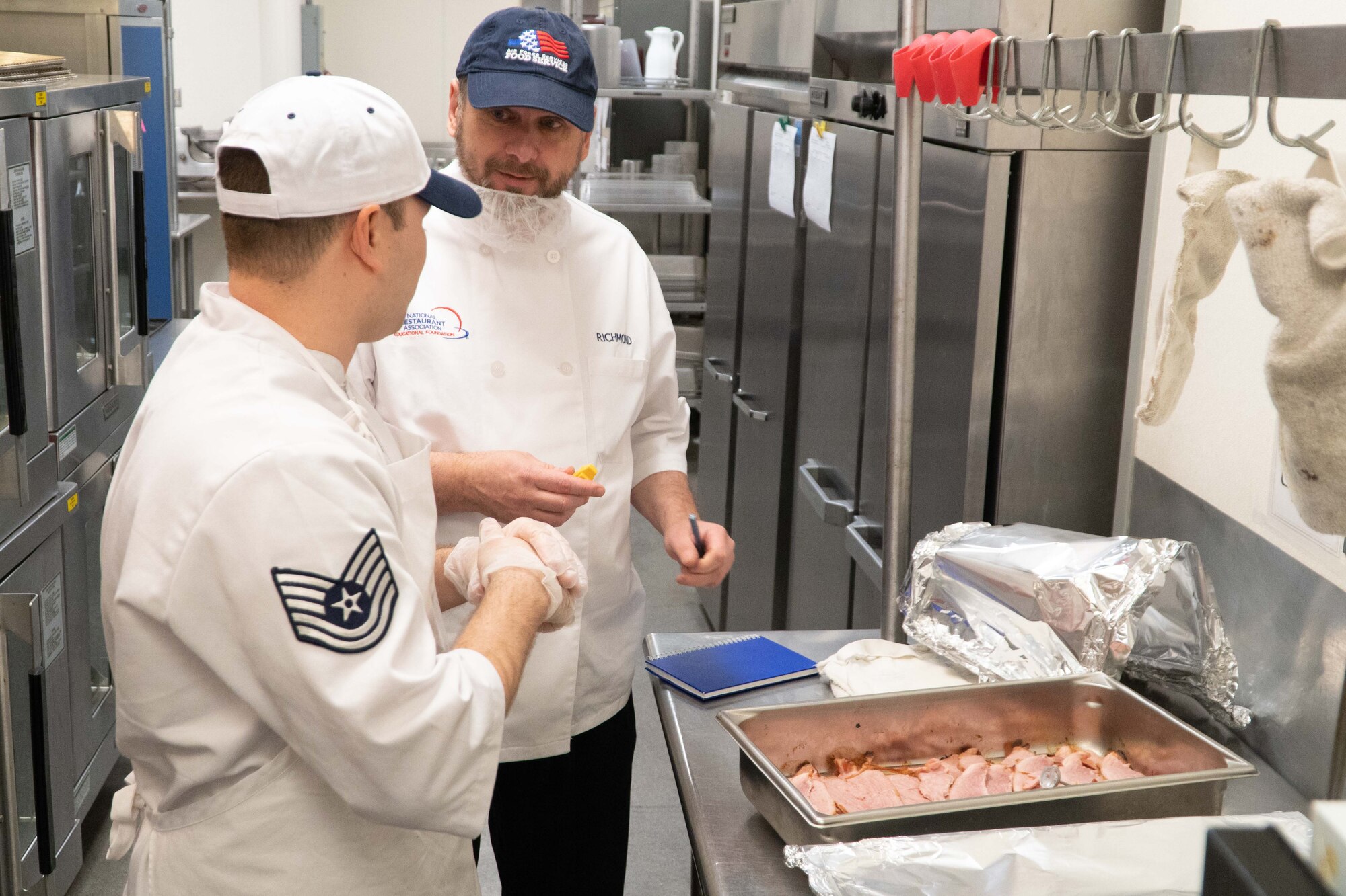 The 139th Service Flight evaluated for food service award