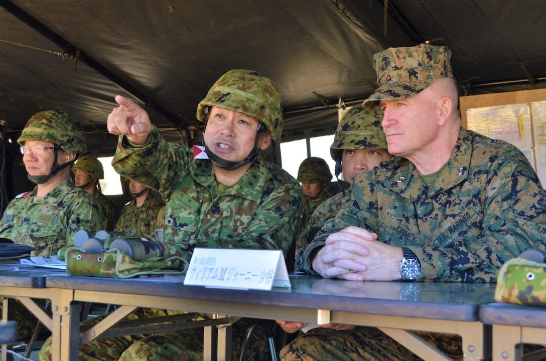 陸自と米軍による日米射撃競技会