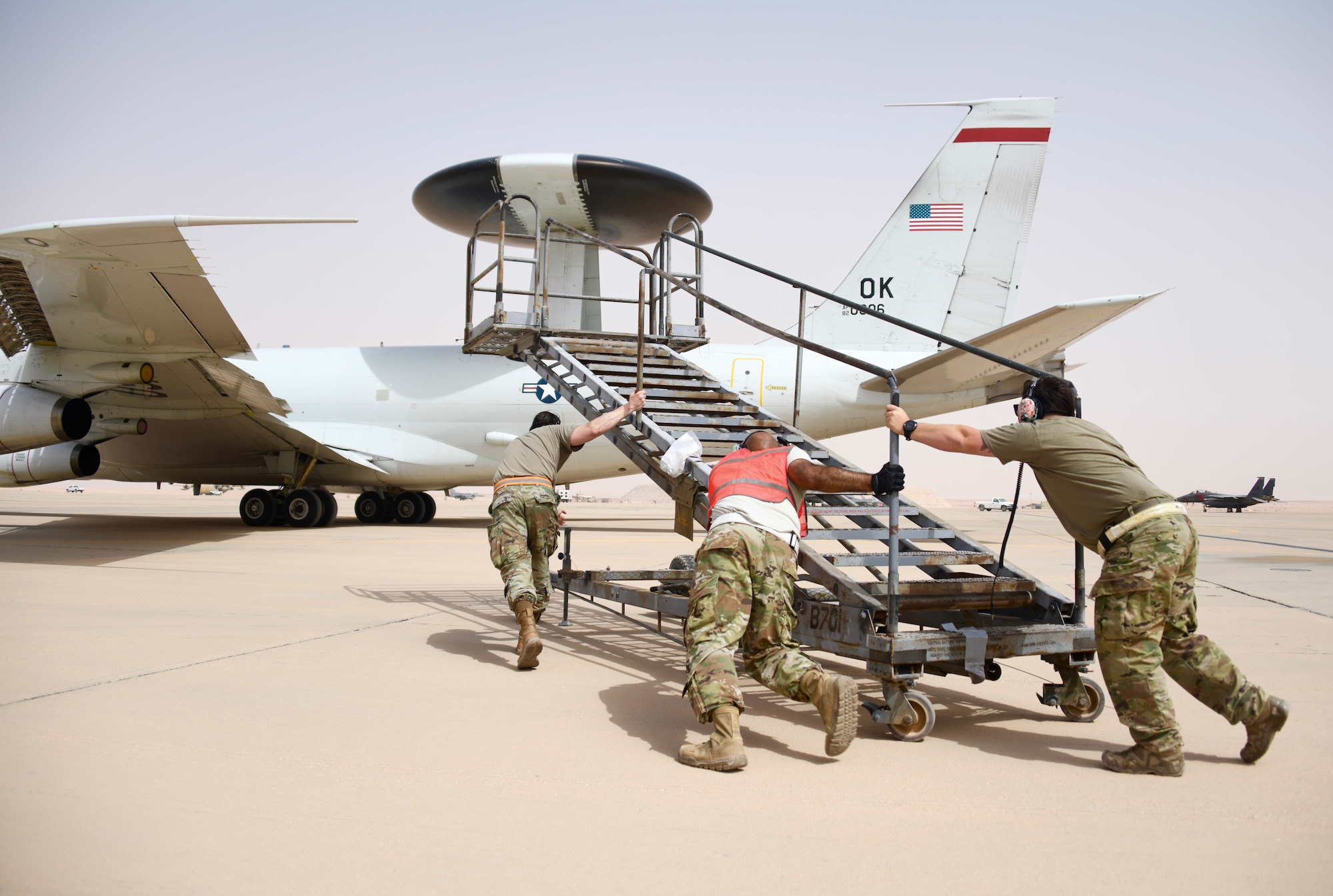 AWACS test rapid deployment capability at PSAB