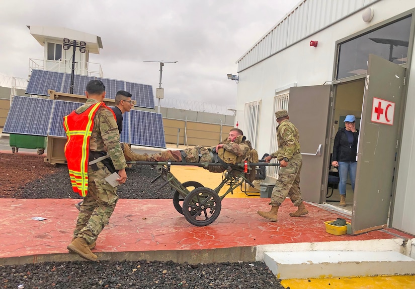 Medics train on bringing everyone home