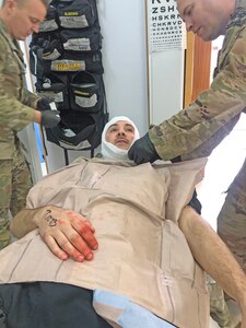 Medics train on bringing everyone home