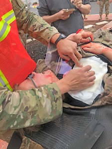 Medics train on bringing everyone home