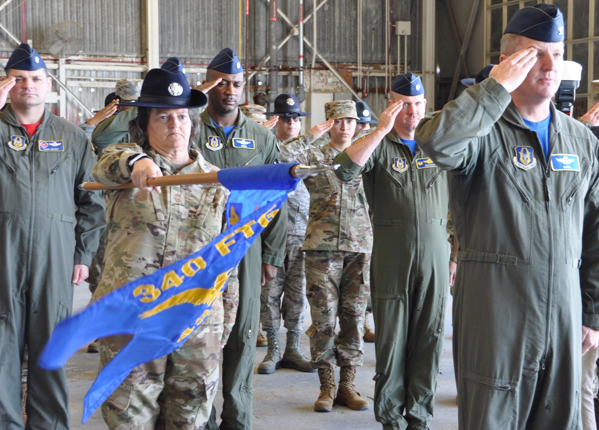 340th FTG Command Change