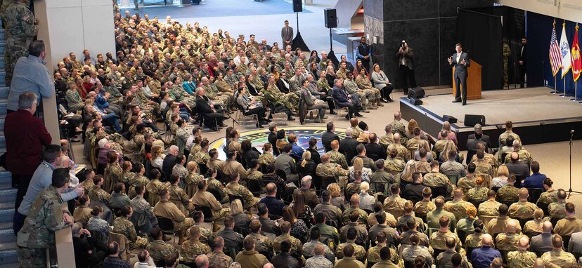 Photos from Secretary of Defense Dr. Mark T. Esper's visit to U.S. Strategic Command, Feb. 20, 2020.
