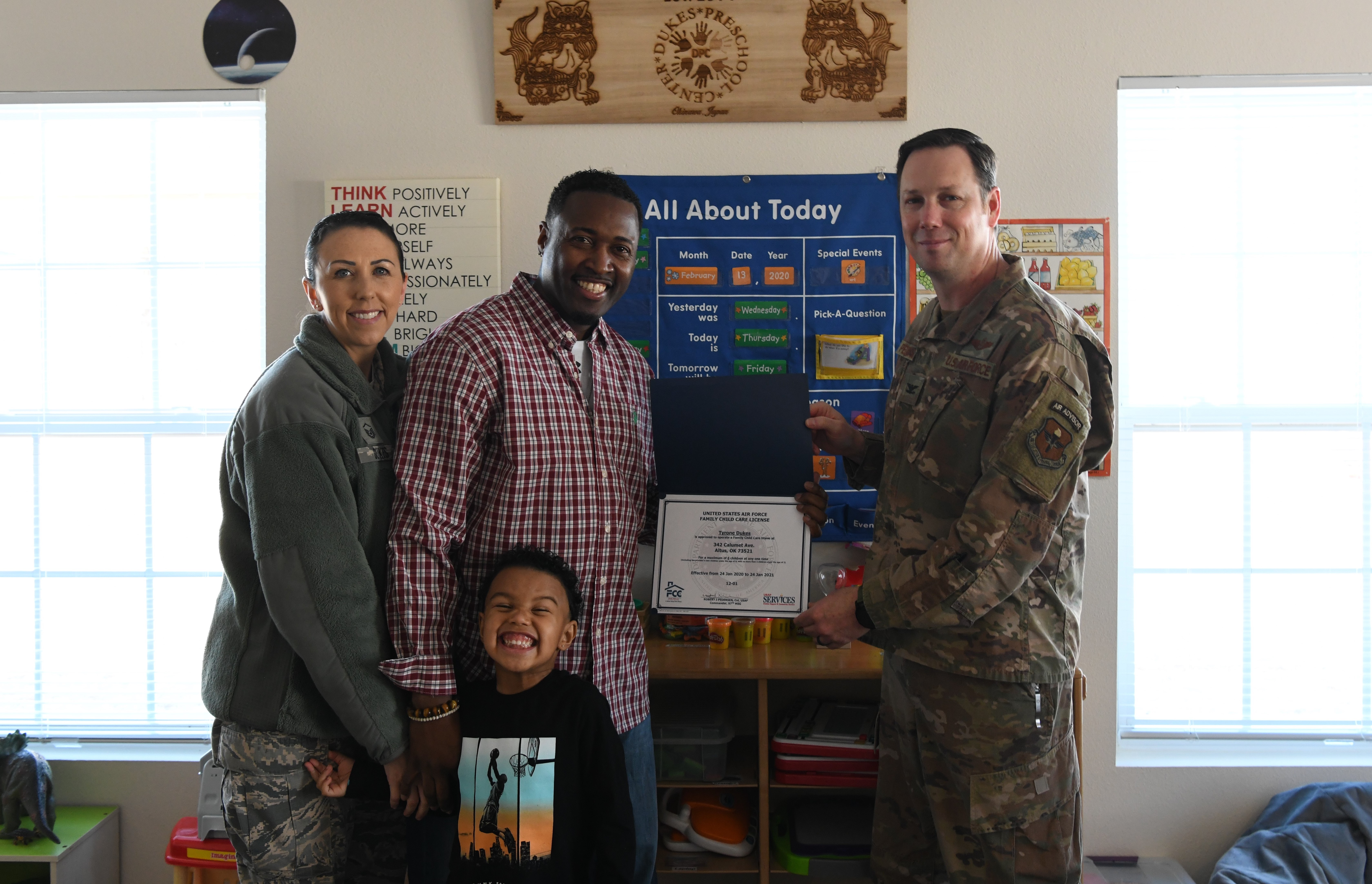 97 MSG gains new child care asset > Altus Air Force Base > Article Display