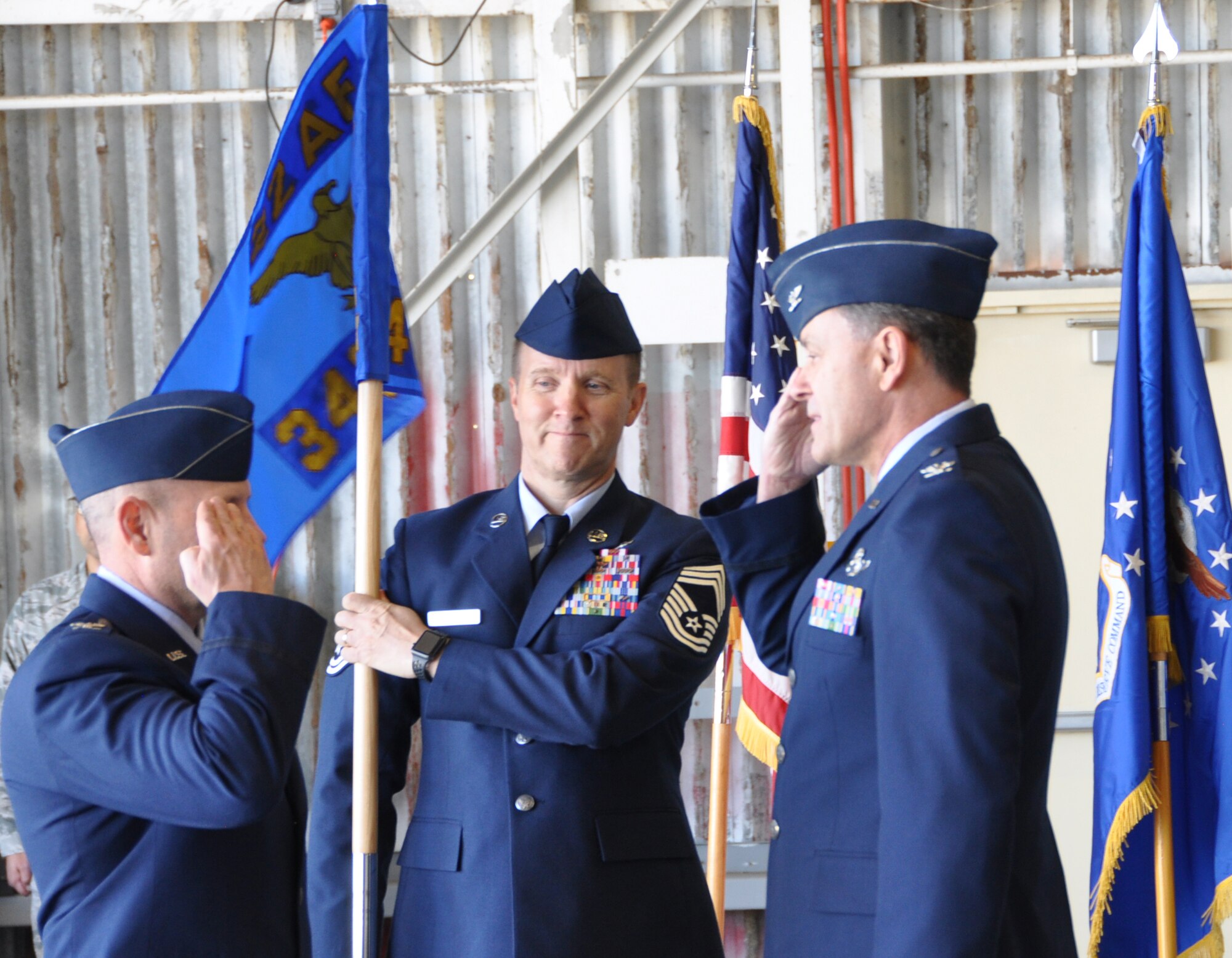 340th FTG Command Change