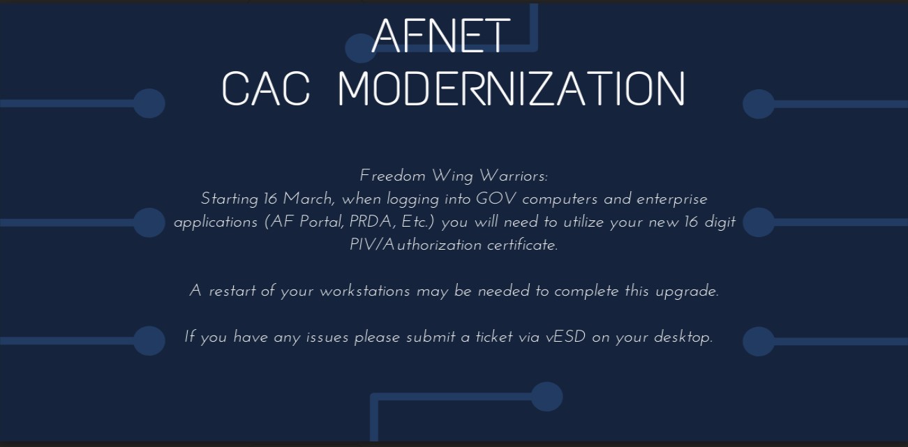 Common Access Card Modernization 514th Air Mobility Wing Articles