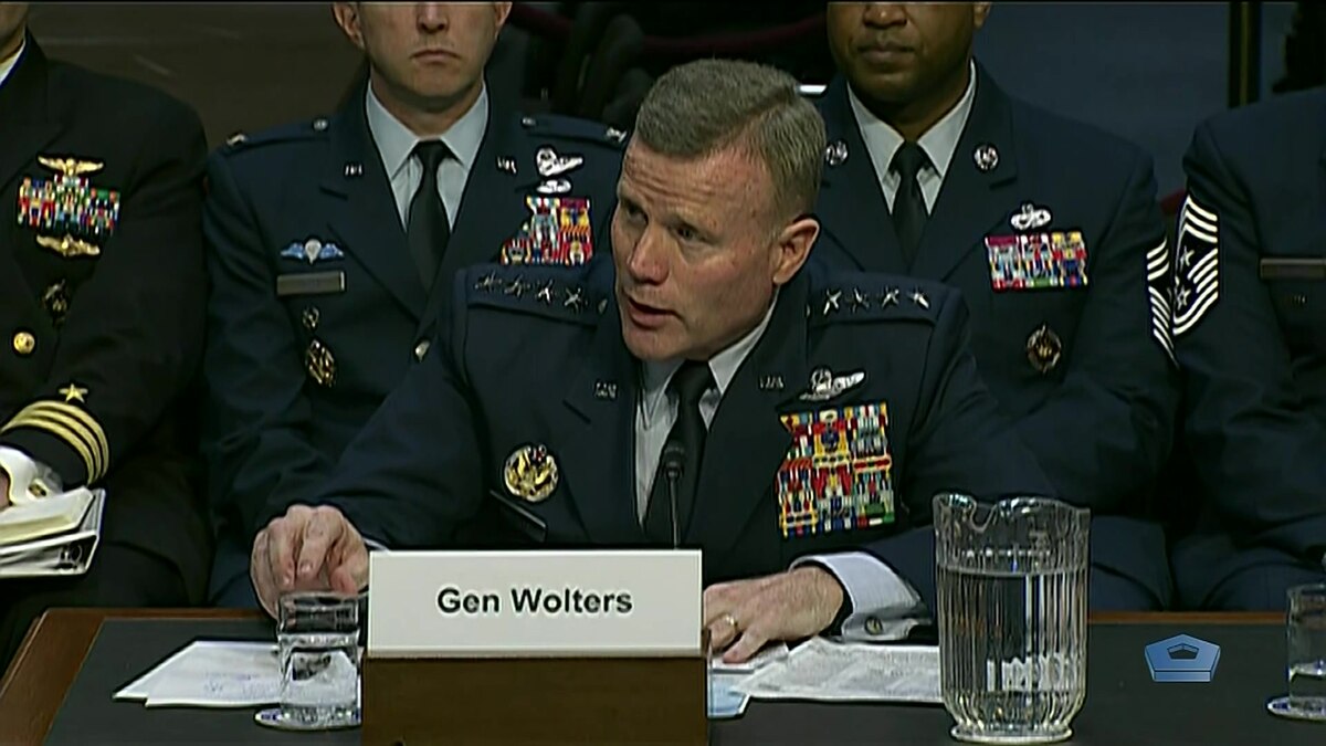Gen  Tod  D.  Wolters,  USAF,  commander  of  US  European  Command and NATO’s Supreme Allied Commander Europe testified at a Senate Armed Services Committee hearing on the defense authorization request for fiscal year 2021 and the  Future  Years  Defense  Program.