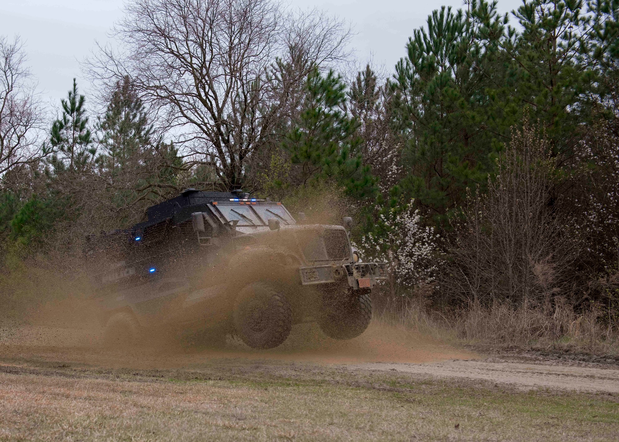 4th SFS Provides Goldsboro Police Department with MRAP Training, Build Relationship