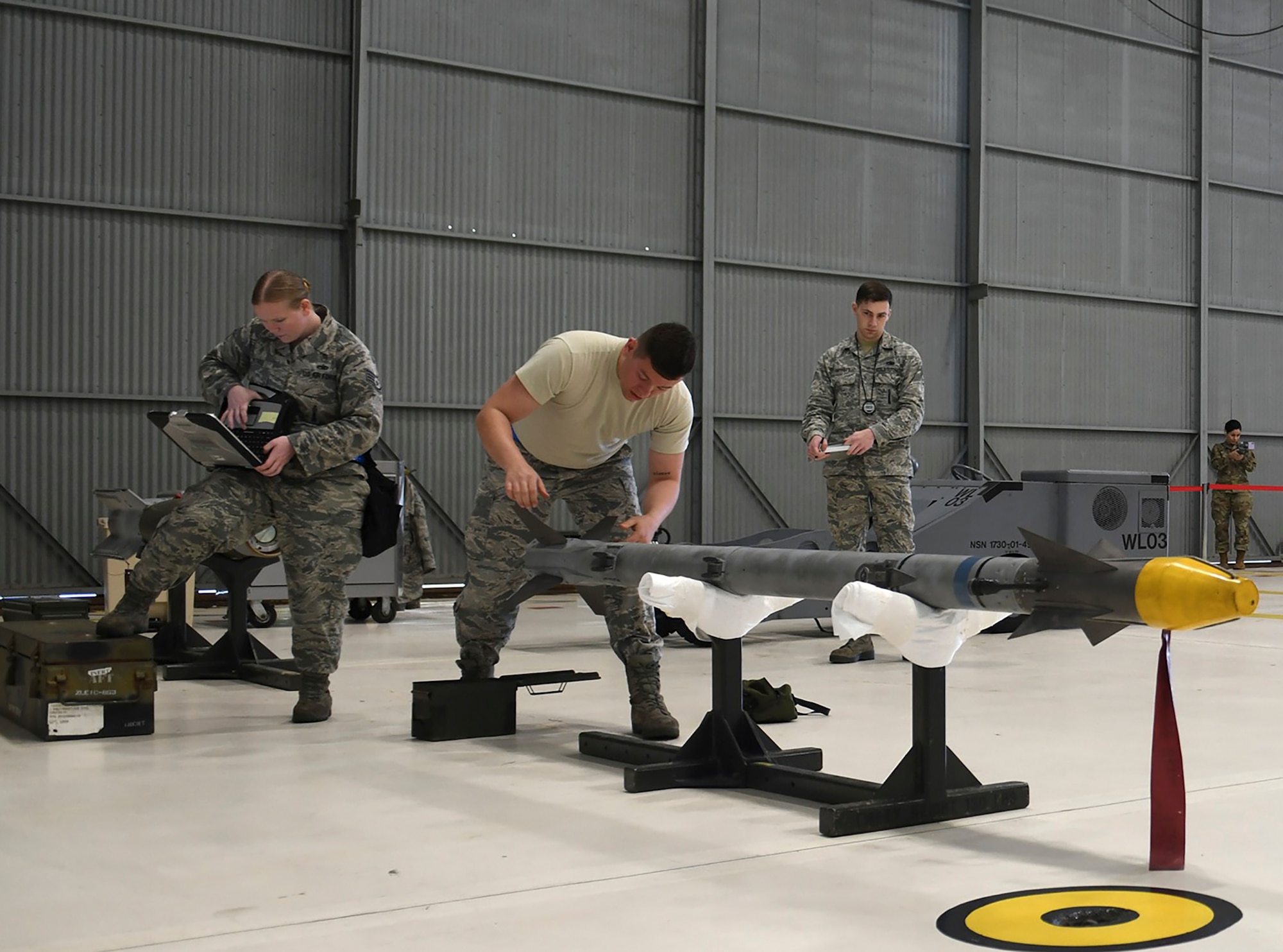 33rd FW weapons load competition.