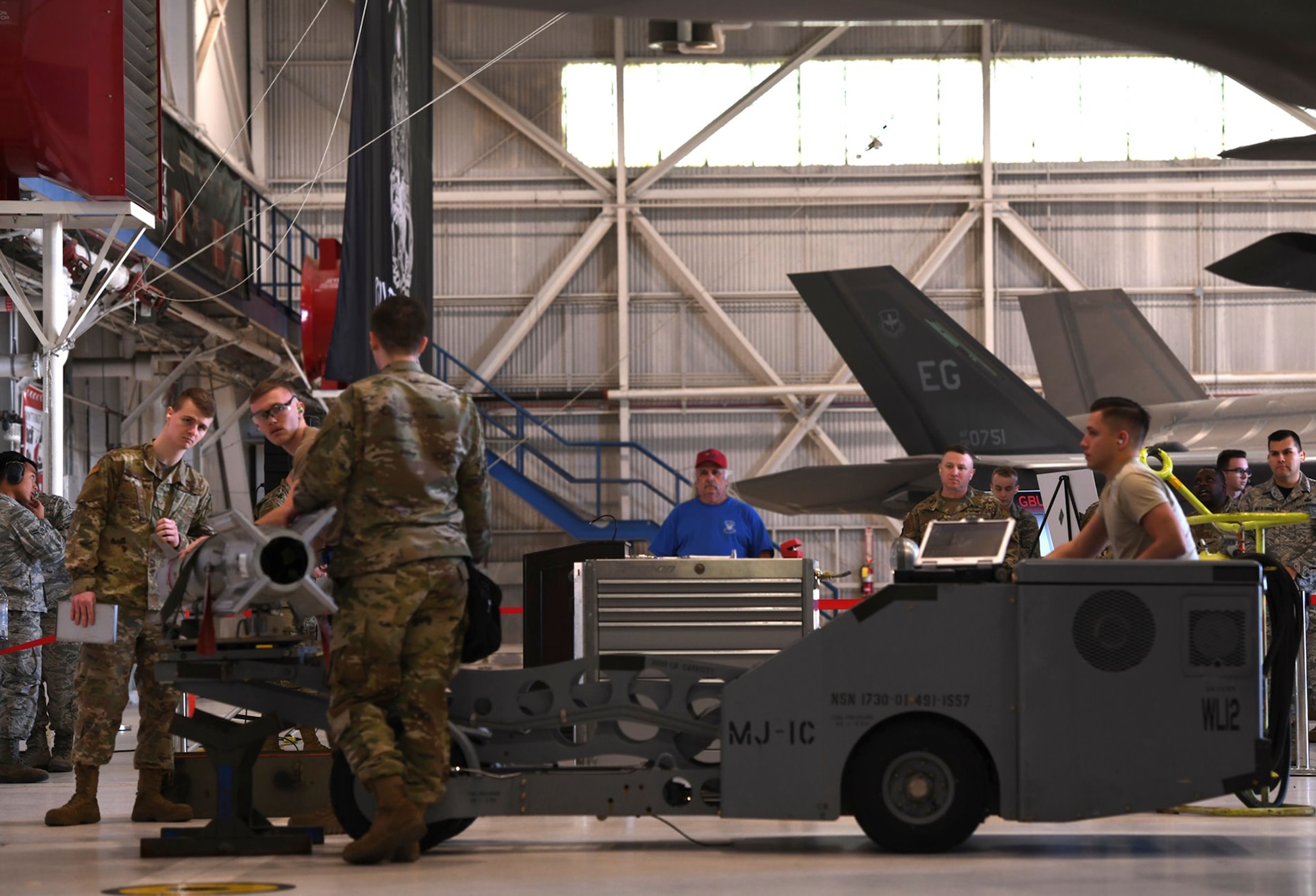 33rd FW weapons load competition.