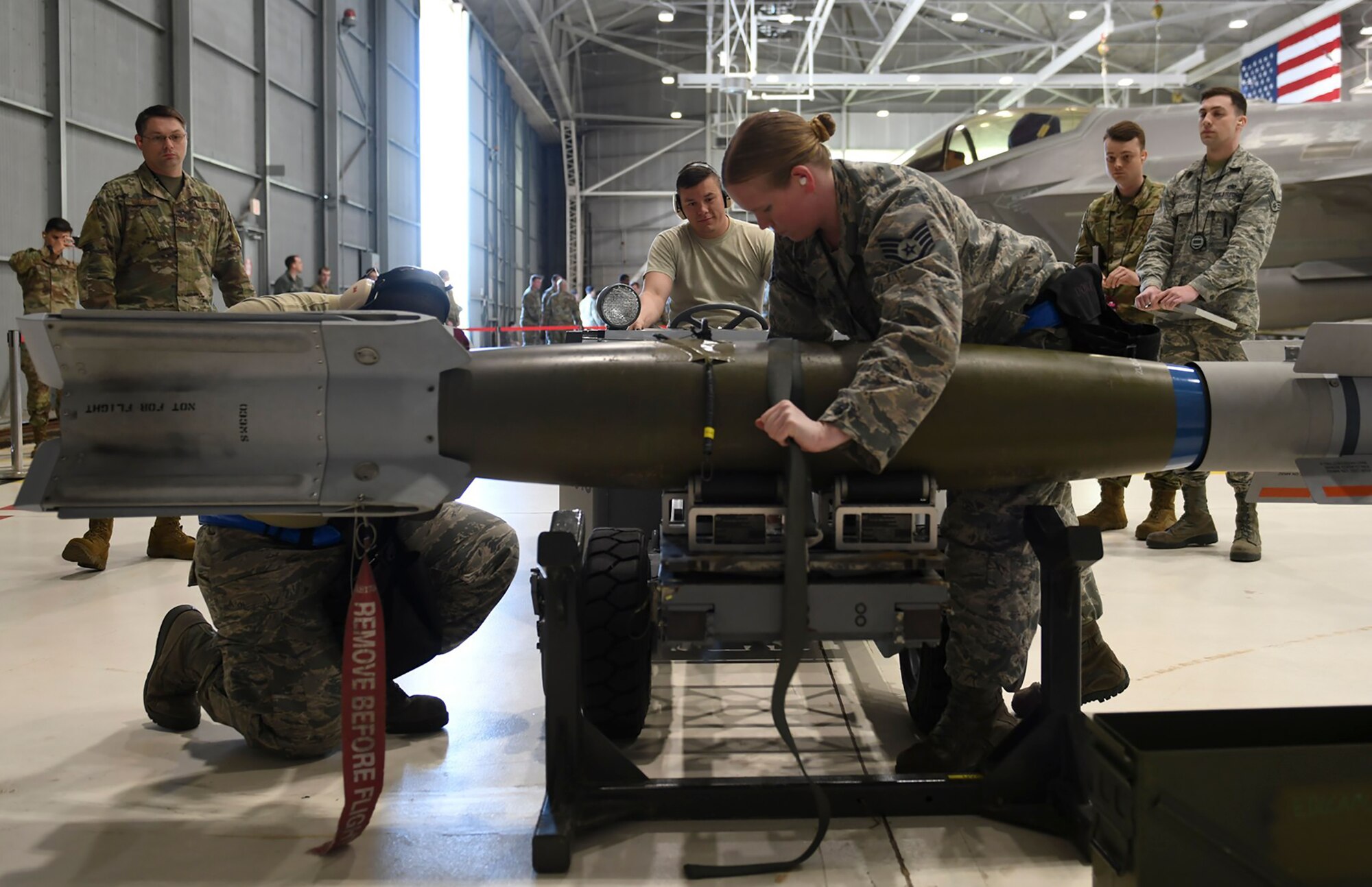 33rd FW weapons load competition.