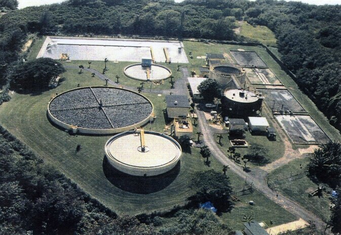 The MCBH Wastewater Treatment Plant (WWTP), also known as the Water Reclamation Facility (WRF). Read the article here: https://www.mcbhawaii.marines.mil/News/News-Article-Display/Article/2107455/mcbhs-wastewater-treatment-plant/