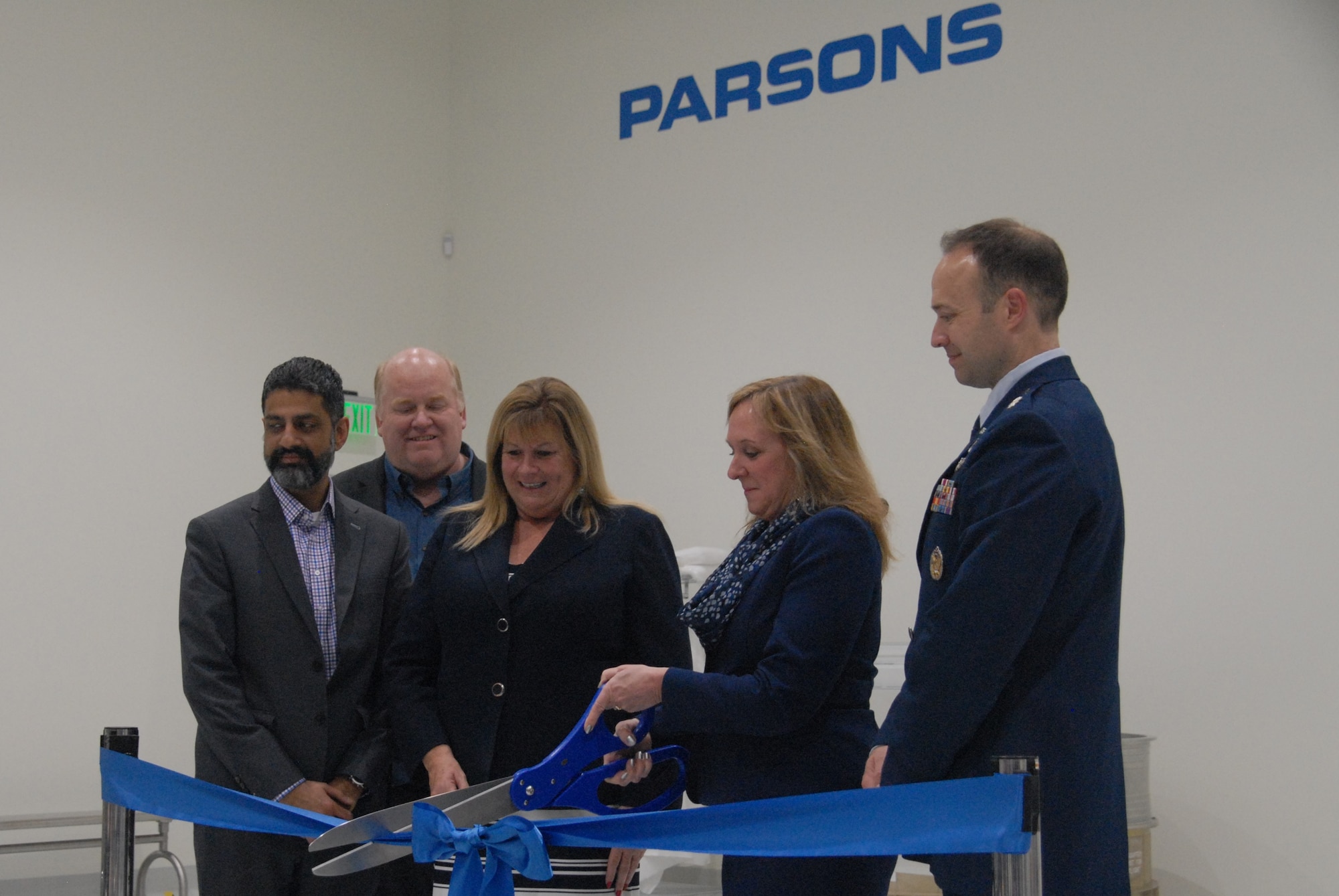 Parsons Ribbon Cutting