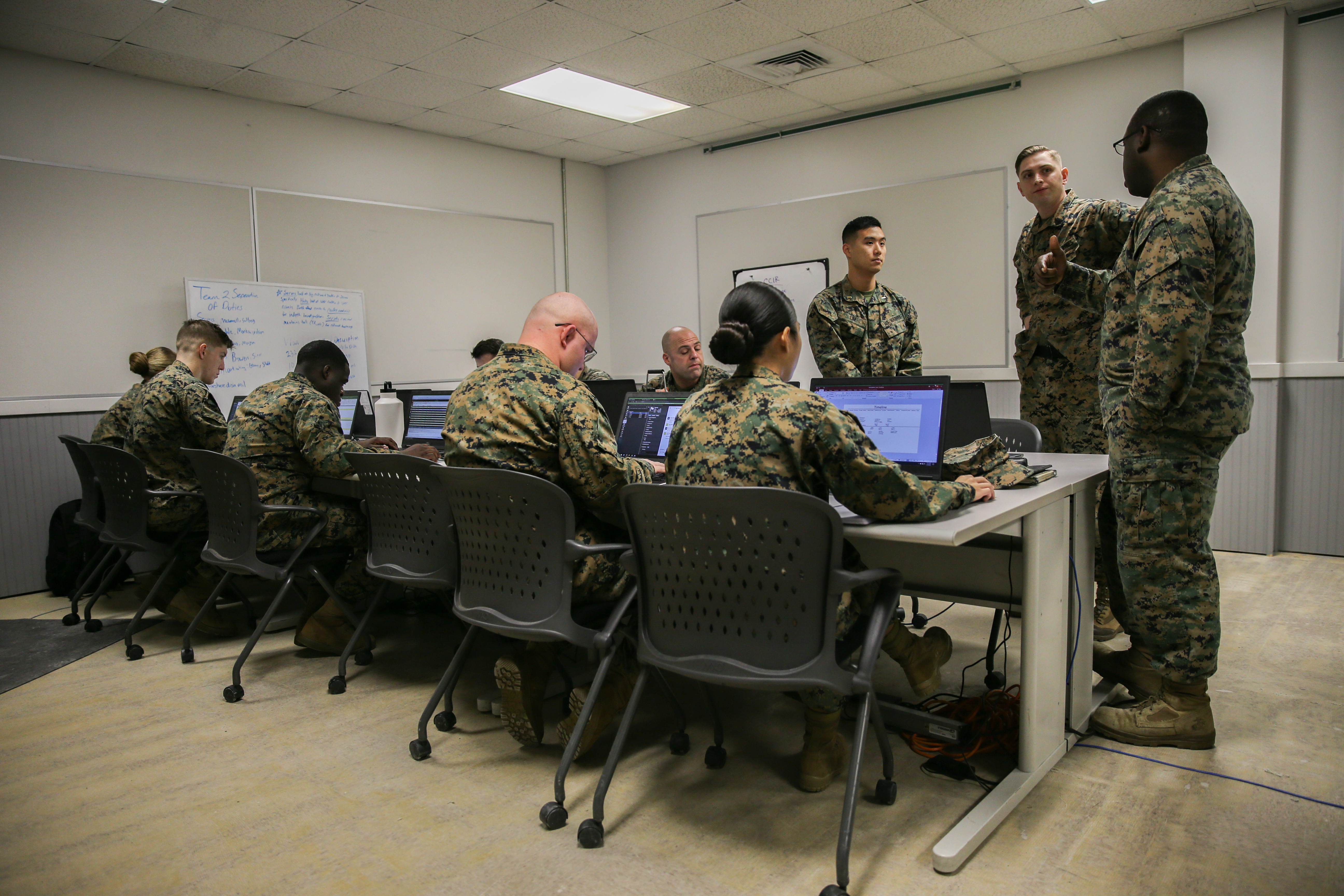 8th COMM, USCYBERCOM conduct Cyber Fury 2020 > United States Marine