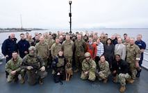 Gen Paul M. Nakasone, Commander, US Cyber Command, and Master Gunnery Sgt. Scott Stalker, Senior Enlisted Leader, US Cyber Command, at the Cyber Component Commanders’ Conference held 5-7 March, 2020, at Hampton Roads, Virginia.