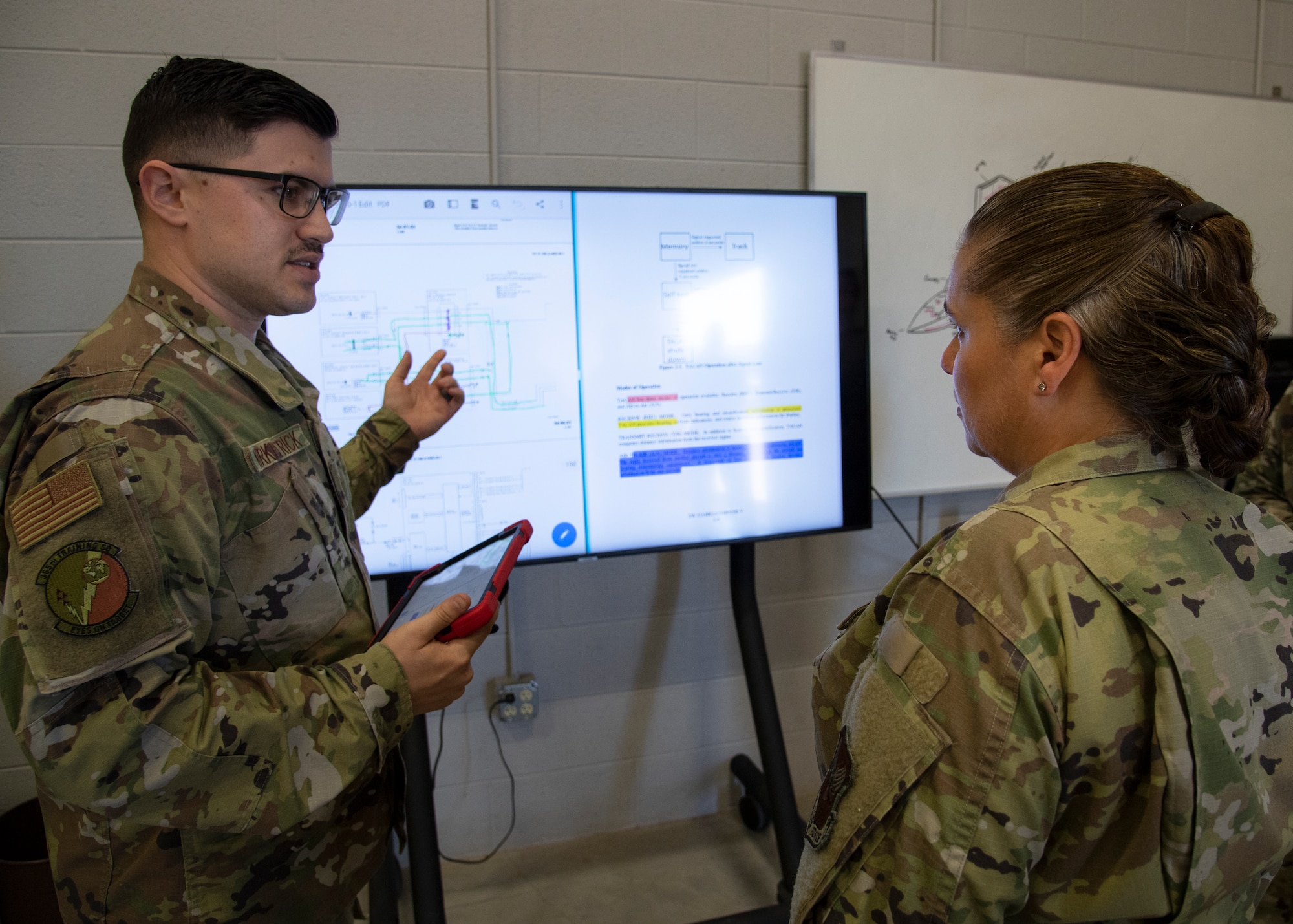 Brig. Gen. Linda Hurry, HAF A4, visits Sheppard AFB