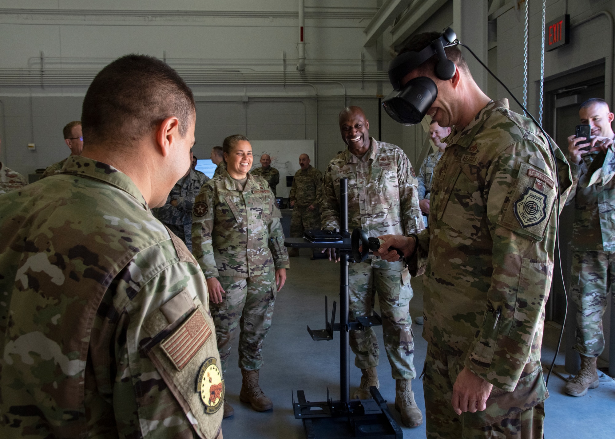 Brig. Gen. Linda Hurry, HAF A4, visits Sheppard AFB