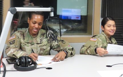 AFN personnel serve as guest DJs on AFN-Daegu Radio.