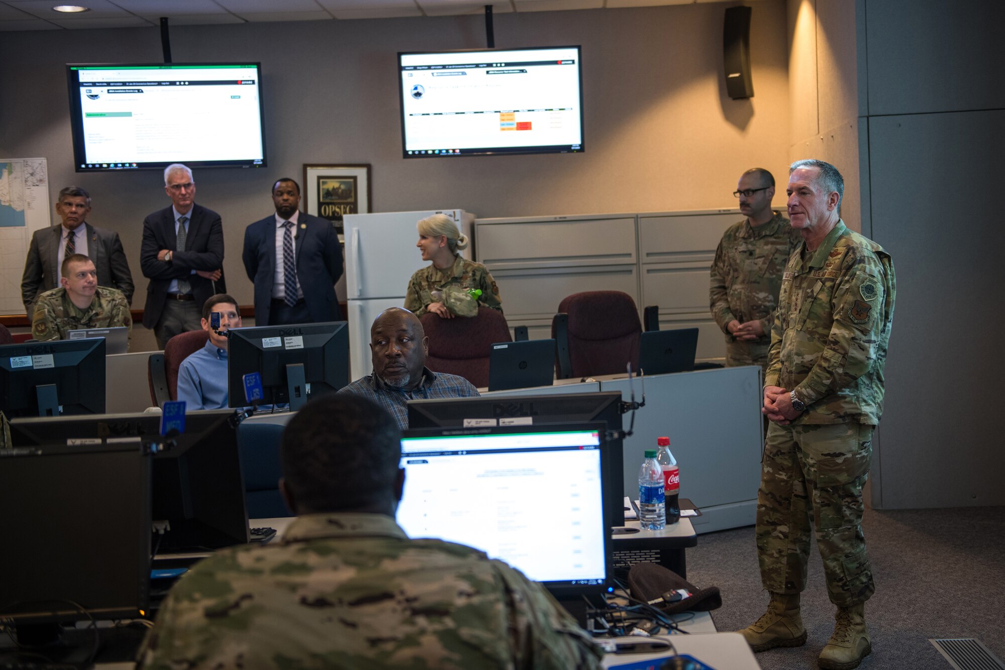 Chief of Staff of the Air Force visit