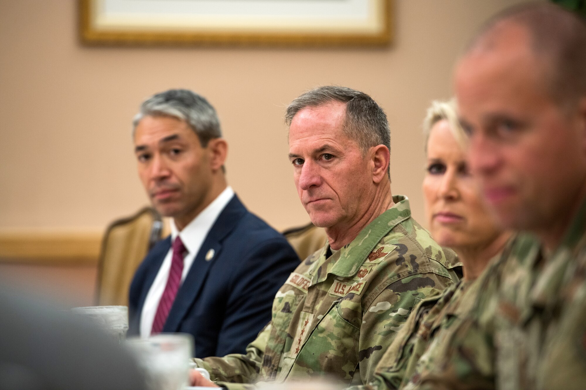 Chief of Staff of the Air Force visit