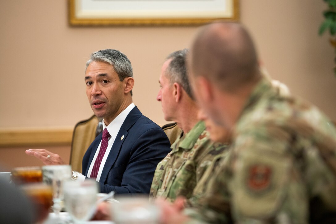 Chief of Staff of the Air Force visit