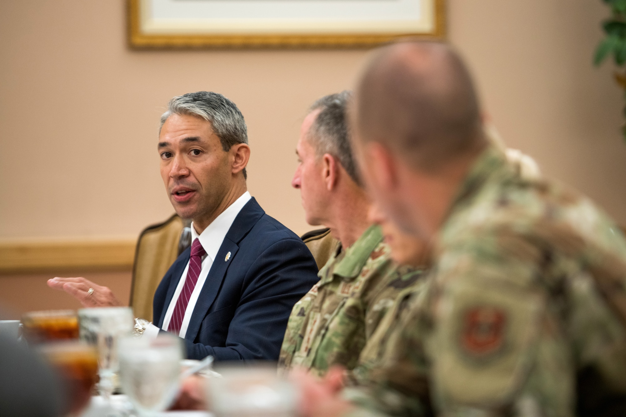 Chief of Staff of the Air Force visit
