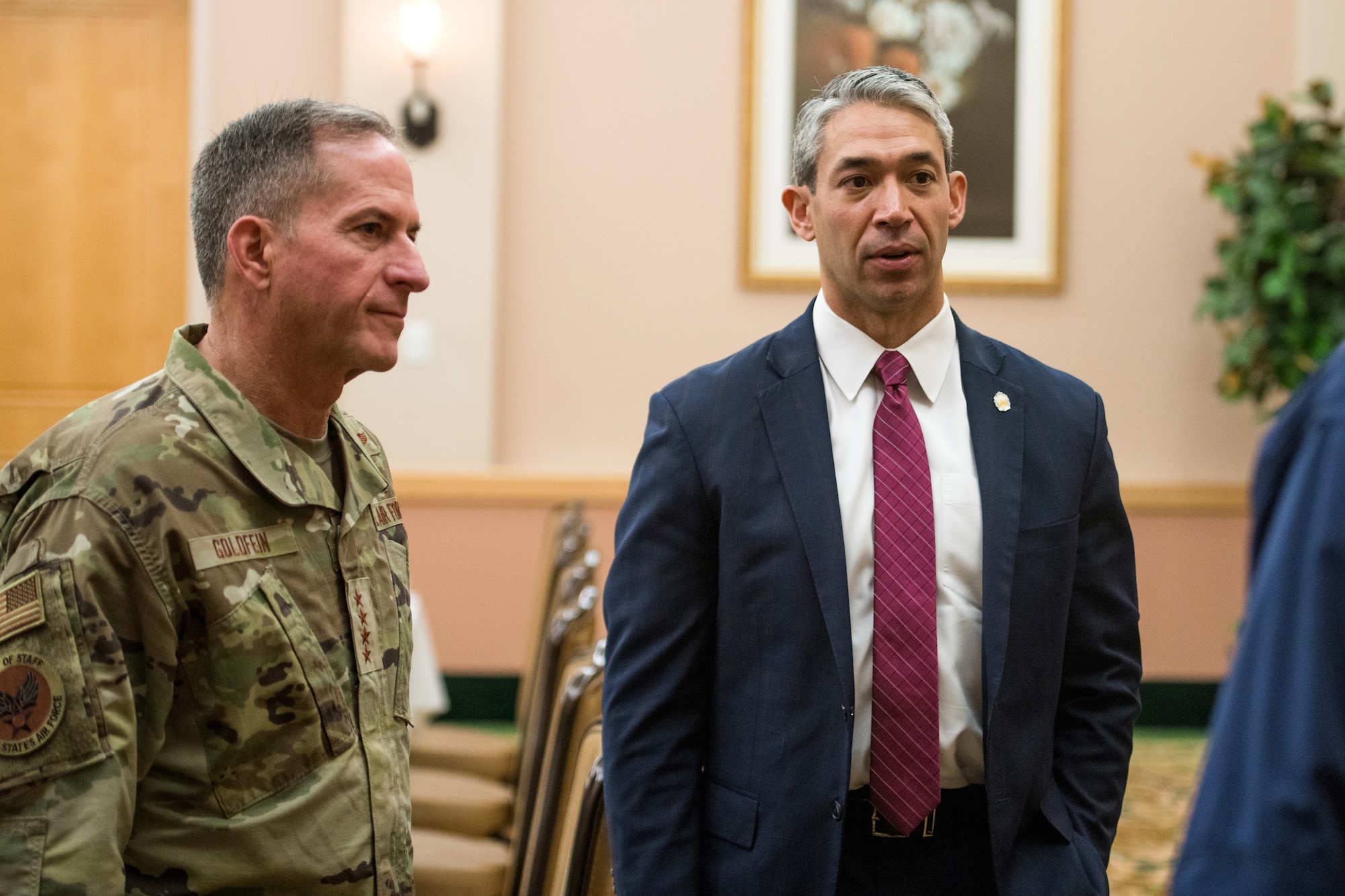 Chief of Staff of the Air Force visit