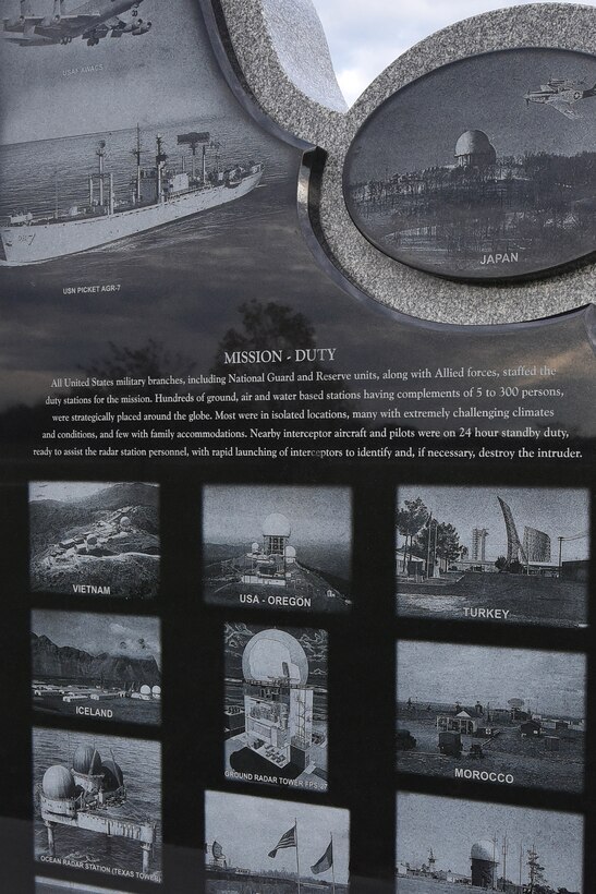 Radar Station Veterans memorial at the National Museum of the U.S. Air Force. (U.S. Air Force photo)