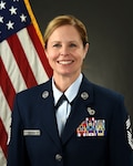 Chief Master Sgt. Jennifer Aurora, of Bloomington, Illinois.
