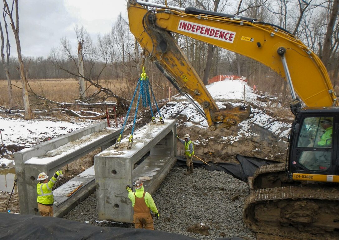 The U.S. Army Corps of Engineers Buffalo District (USACE) substantially completed the Stanford Run ecosystem restoration project located within the Cuyahoga Valley National Park (CVNP) in Summit County, Ohio, in early January 2020.