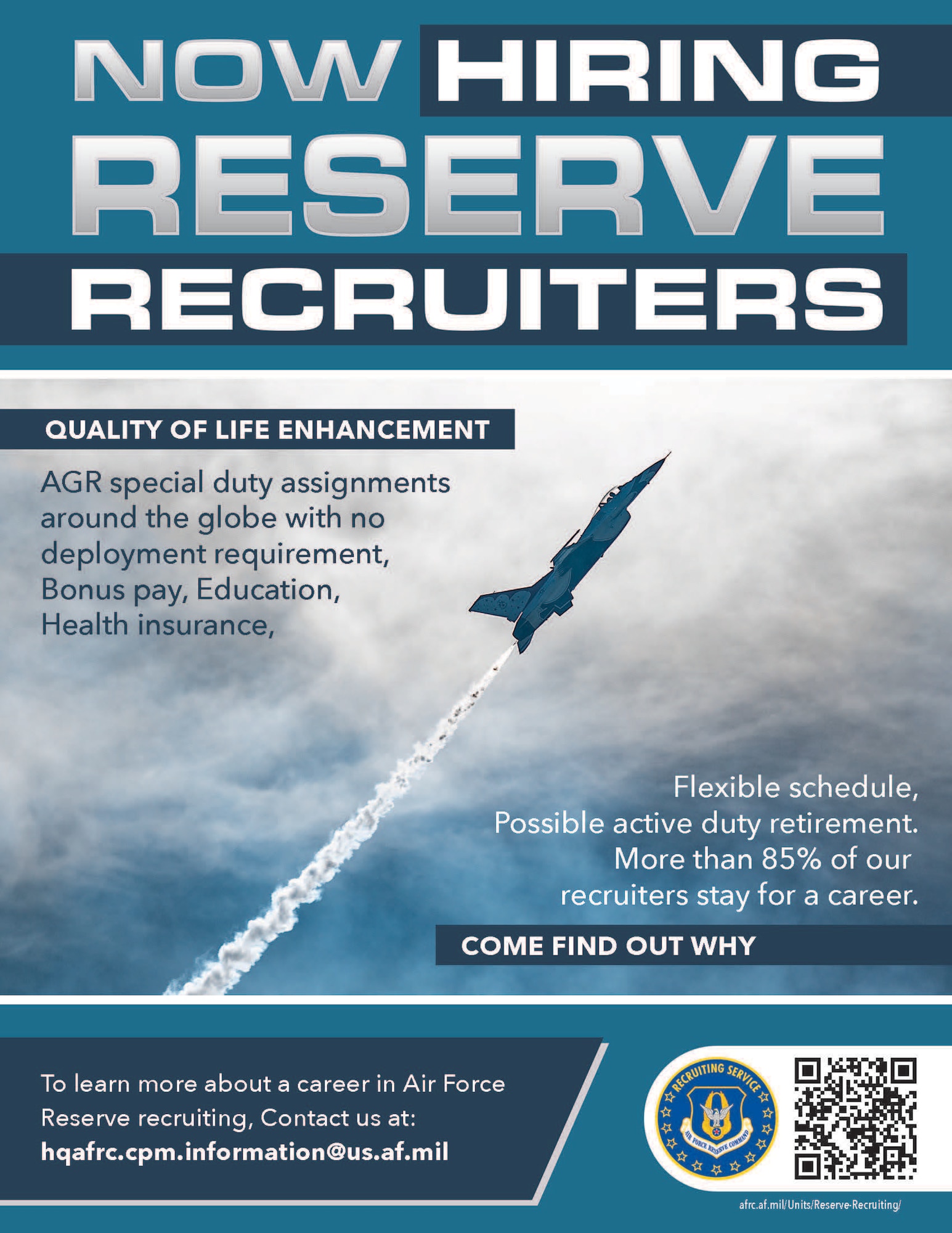 Hiring Reserve Recruiter