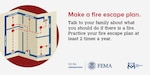 Fire escape plan