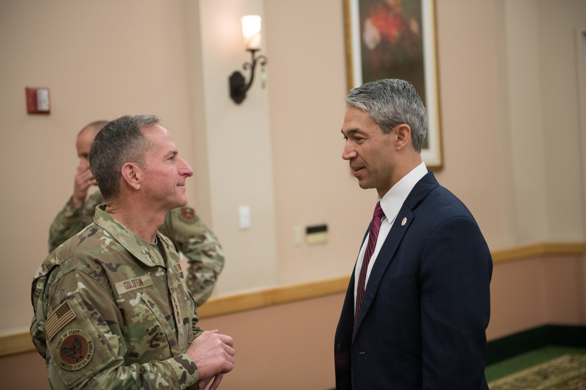 Chief of Staff of the Air Force visit