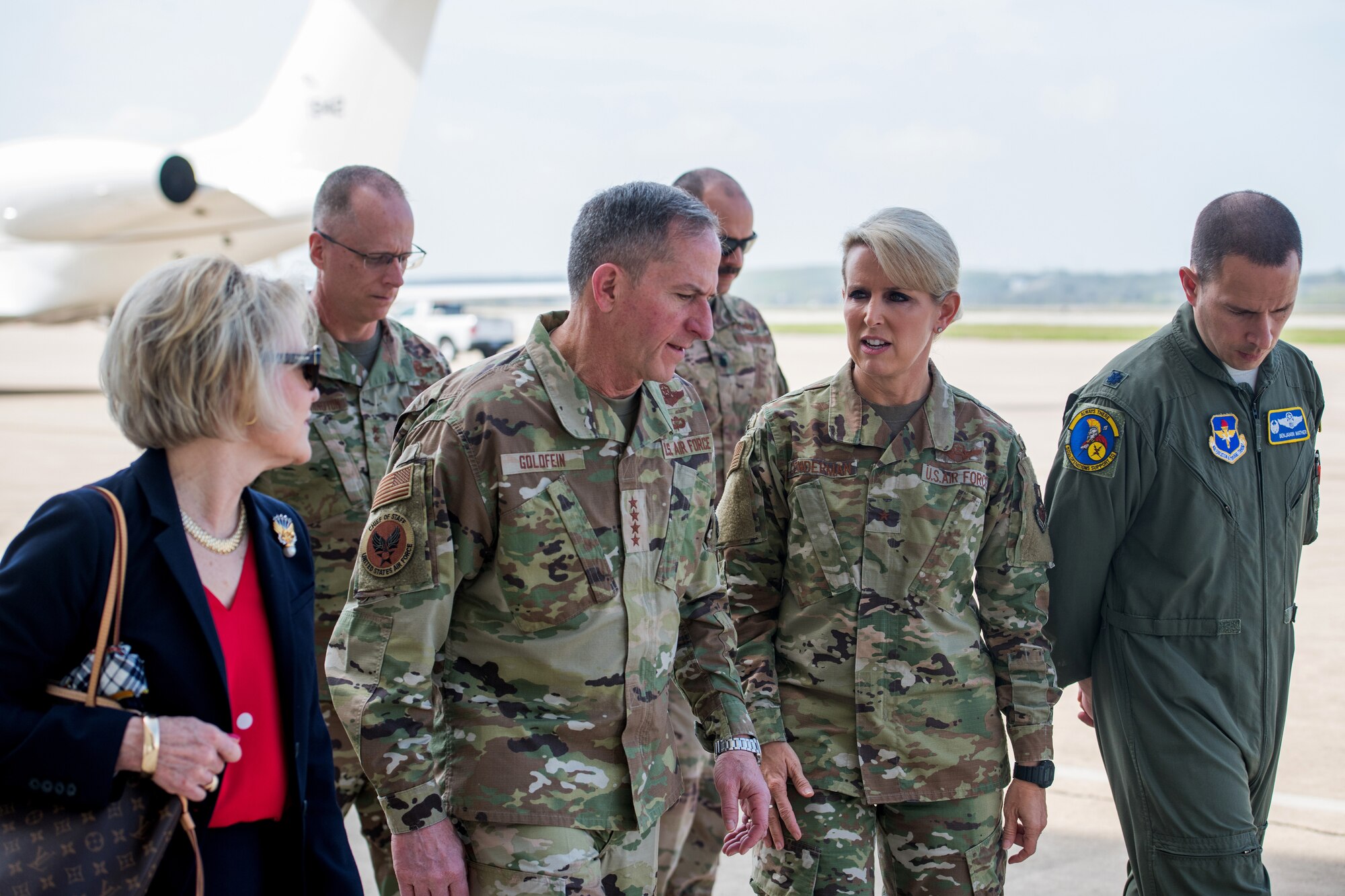 Chief of Staff of the Air Force visit