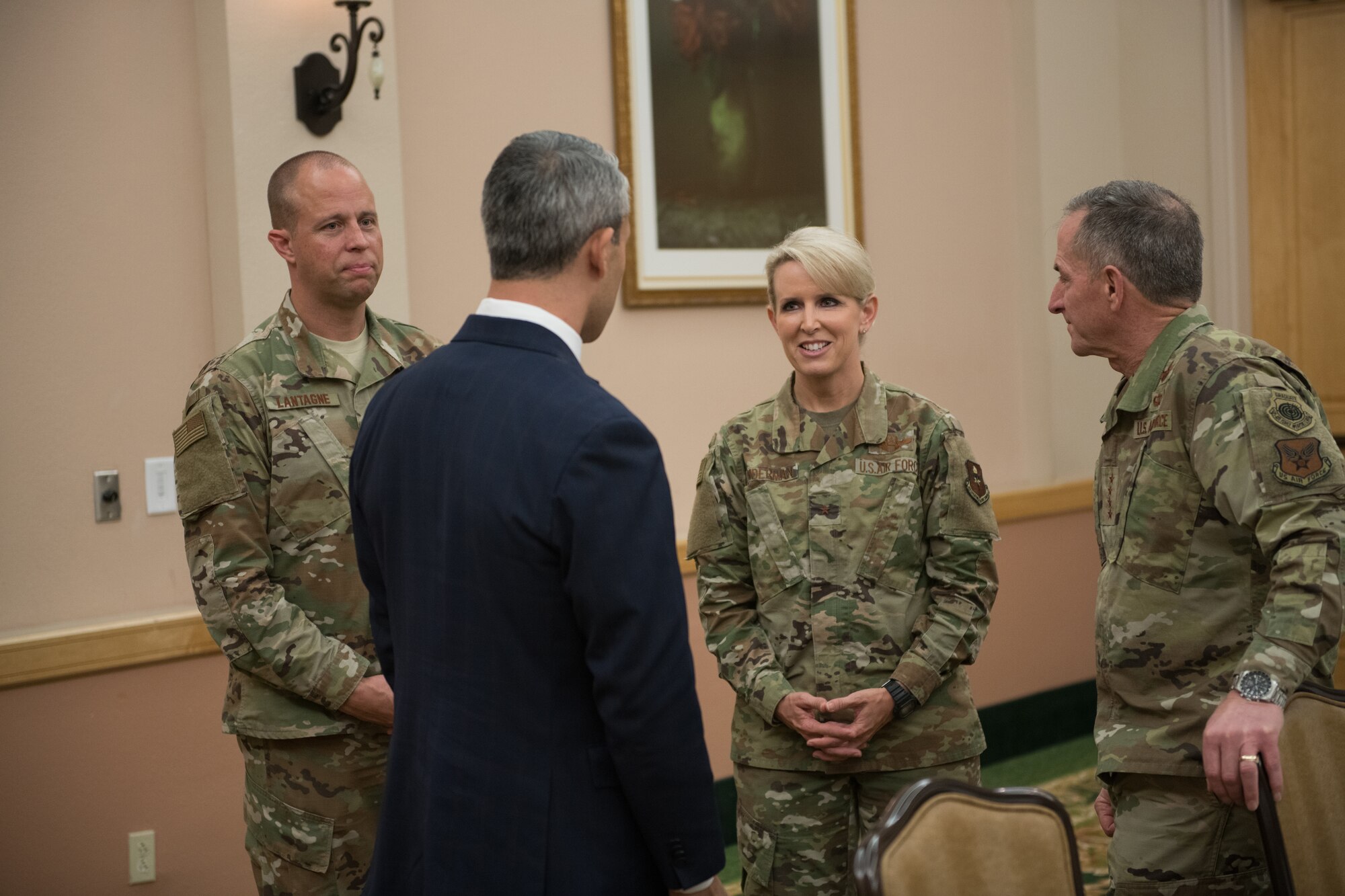 Chief of Staff of the Air Force visit